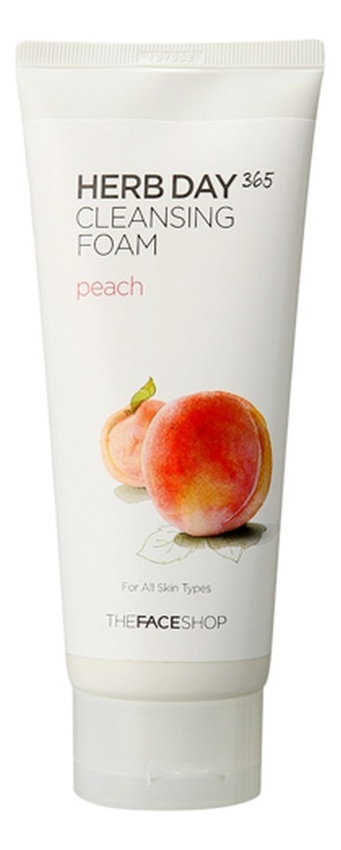 

Пенка для умывания Персик Herb Day 365 Cleansing Foam Peach 170мл