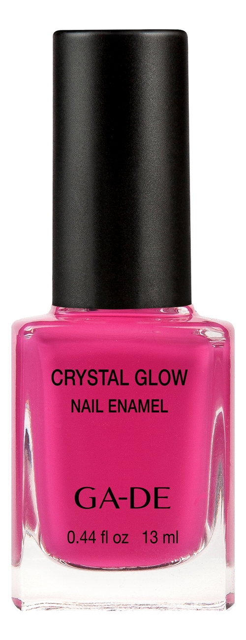 

Лак для ногтей Crystal Glow Nail Enamel 13мл: 516 Velvety Fuchsia, Лак для ногтей Crystal Glow Nail Enamel 13мл