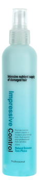 Несмываемый двухфазный спрей для увлажнения волос Mugens Impressive Control Natural Two-Phase 250мл
