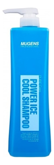 Шампунь для волос охлаждающий Mugens Power Ice Cool Shampoo 1000мл