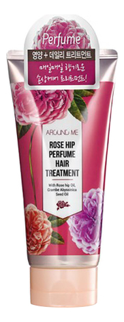 Маска для поврежденных волос Around Me Rose Hip Perfume Hair Treatment 200мл