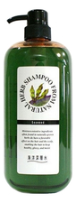 JunLove Шампунь для волос с экстрактом бурых водорoслей Natural Herb Shampoo From 1000мл