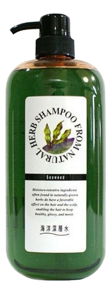

Шампунь для волос с экстрактом бурых водорoслей Natural Herb Shampoo From 1000мл