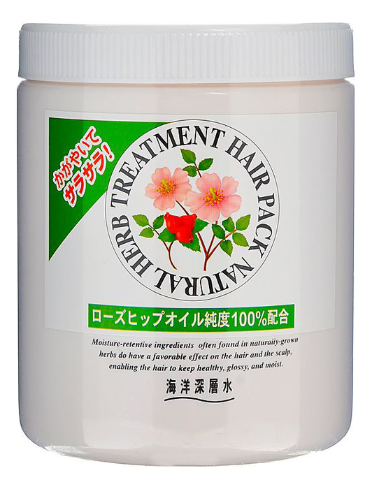 

Маска для волос с маслом шиповника Natural Herb Treatment Hair Pack Rosehips 800мл
