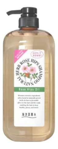 

Шампунь для волос с маслом шиповника Natural Herb Rose Hips Shampoo 1000мл