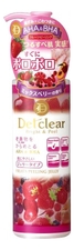 Meishoku Пилинг-гель для лица Detclear AHA & BHA Fruits Peeling Jelly 180мл (аромат ягод)