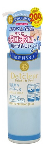 Пилинг-гель для лица Detclear AHA &amp; BHA Fruits Peeling Jelly 180мл (без аромата) от Randewoo