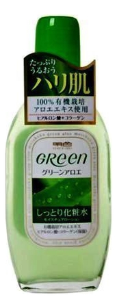 Увлажняющий лосьон для сухой кожи лица Green Plus Aloe Moisture Lotion 170мл увлажняющий лосьон для подтягивания кожи лица green plus aloe astringent 170мл