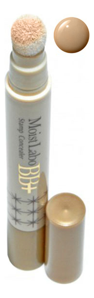 

Точечный консилер со спонжем Moist Labo BB+ Stamp Concealer 28г: 03 Натуральная охра, Точечный консилер со спонжем Moist Labo BB+ Stamp Concealer 28г