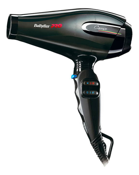 Фен для волос Caruso BAB6520RE 2400W (2 насадки) фен babyliss pro caruso черный bab6520re