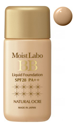 Жидкая тональная основа Moist Labo BB Liquid Foundation SPF28 PA++ 25мл: 03 Натуральная охра
