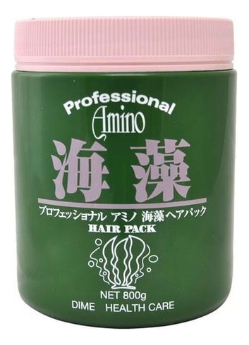 Маска для волос с аминокислотами морских водорослей Professional Amino Seaweed EX Hair Pack 800г dime health care professional amino seaweed ex маска для поврежденных волос с аминокислотами морских водорослей 800 мл