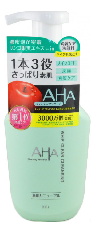 

Жидкое мыло для лица с фруктовыми кислотами Aha Whip Cleansing 150мл