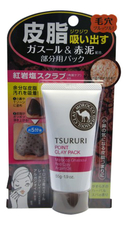 BCL Маска для лица с глиной для Т-зоны Tsururi Point Clay Pack 55г