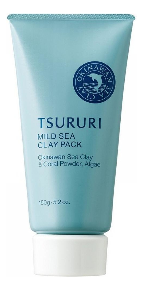 

Маска для лица с глиной и морскими водорослями Tsururi Mild Sea Clay Pack 150г