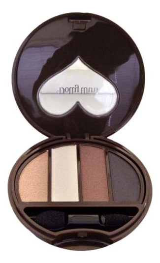 

Тени для век четырехцветные Dolly Wink Eye Shadow 20г: No 01, Тени для век четырехцветные Dolly Wink Eye Shadow 20г