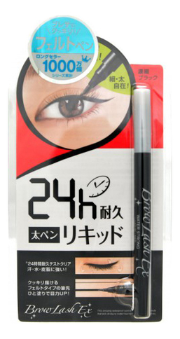 

Водостойкая подводка для глаз Brow Lash Ex: Насыщенный черный, Водостойкая подводка для глаз Brow Lash Ex