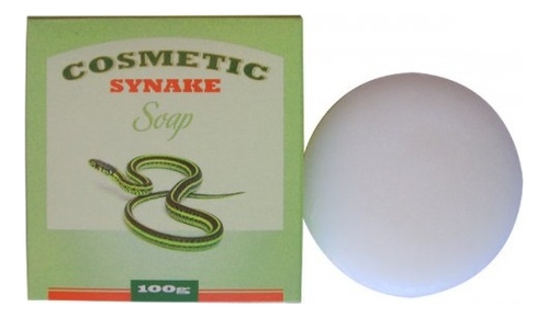 Косметическое мыло для умывания с пептидами Cosmetic Synake Soap 100г