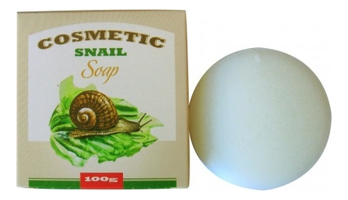 Косметическое мыло для умывания с экстрактом слизи улитки Cosmetic Snail Soap 100г