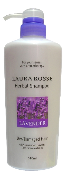 

Растительный шампунь для сухих поврежденных волос Лаванда Herbal Shampoo Lavender 510мл