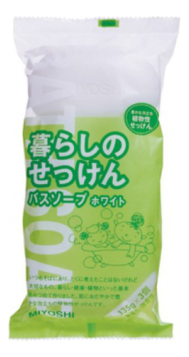 

Туалетное мыло на основе натуральных компонентов Bath Soap 3*135г