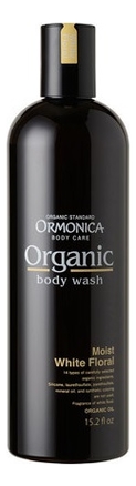 Увлажняющее жидкое мыло с ароматом белых цветов Organic Body Wash Moist White Floral 450мл