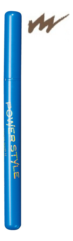 Жидкая подводка для бровей Power Style Super Waterproof Liquid Eyebrow: No 02