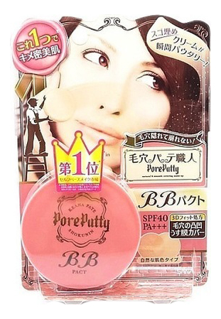 Крем-пудра минеральная Pore Putty BB Pact SPF40 PA+++