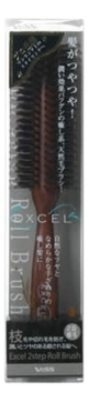 Щетка для волос с натуральной щетиной и нейлоном Excel Mix Brushing Brush