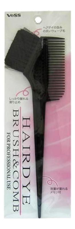 

Гребень c щеткой для профессионального окрашивания волос Hairdye Brush & Comb: Гребень малый, Гребень c щеткой для профессионального окрашивания волос Hairdye Brush & Comb