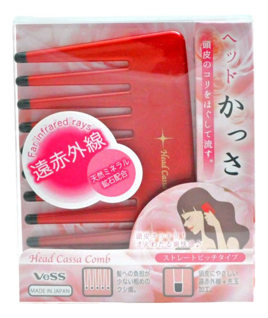 

Гребень для волос и массажа кожи головы Head Cassa Comb