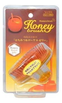 Массажер для кожи головы с медом и маточным молочком Honey Royal Jelly Shampoo Brush