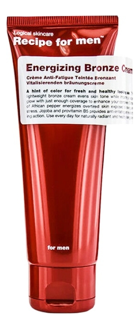 

Тонизирующий крем бронзант для лица Energizing Bronze Cream 75мл