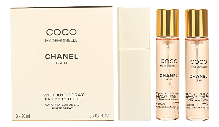 

Coco Mademoiselle Eau De Toilette: туалетная вода 3*20мл, Coco Mademoiselle Eau De Toilette