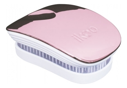 

Расческа для волос в металлическом корпусе Pocket White Metallic (мини-версия): Rose, Расческа для волос в металлическом корпусе Pocket White Metallic (мини-версия)