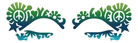 

Наклейки на глаза Dovechild Festival : Sea, Наклейки на глаза Dovechild Festival