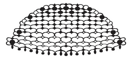 

Наклейка для лица Sweetart Demi Veil : Black, Наклейка для лица Sweetart Demi Veil