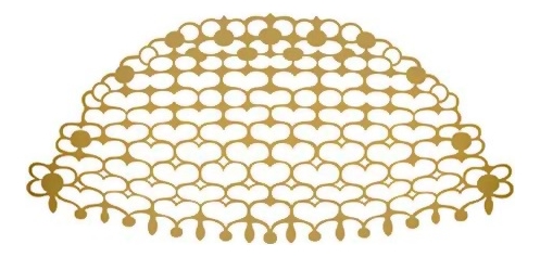 

Наклейка для лица Sweetart Demi Veil : Satin Gold, Наклейка для лица Sweetart Demi Veil
