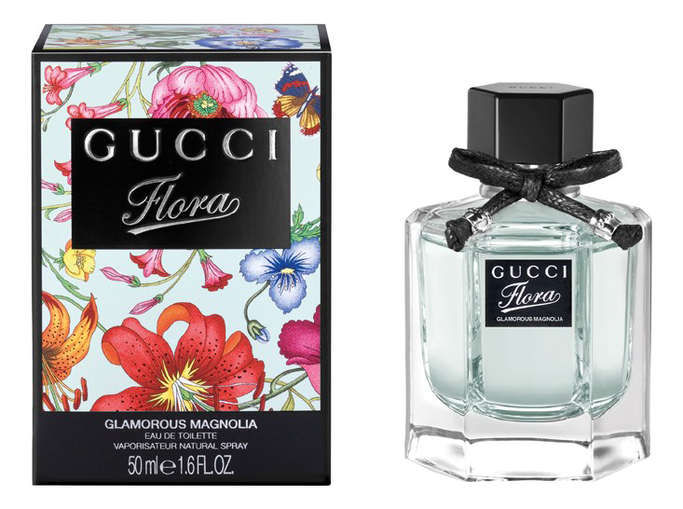 

Flora by Gucci Glamorous Magnolia: туалетная вода 50мл, Flora By Gucci Glamorous Magnolia