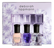 Deborah Lippmann Набор Treat Me Right 3*8мл (масло д/кутикулы Cuticle Oil + топовое покрытие-сушка Addicted To Speed + многофункциональная CC-база All About That Base)