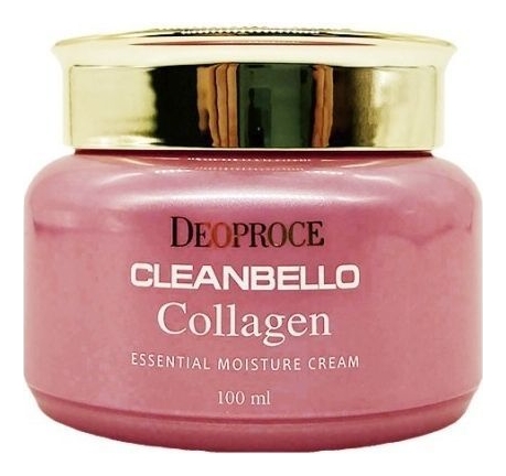 Крем для лица с коллагеном Cleanbello Collagen Essential Moisture Cream 100мл deoproce cleanbello collagen essential moisture cream увлажняющий крем для лица с коллагеном 50 мл