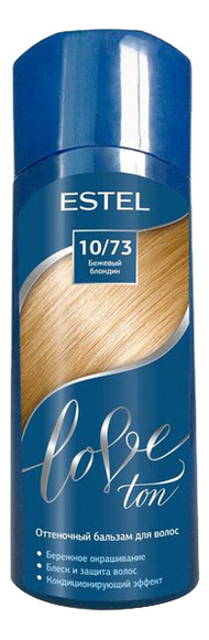 Оттеночный бальзам для волос Love Ton 150мл: 10/73 Бежевый блондин от Randewoo
