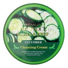 Deoproce Крем для лица очищающий с экстрактом огурца Premium Clean & Deep Cucumber Cleansing Cream 300г