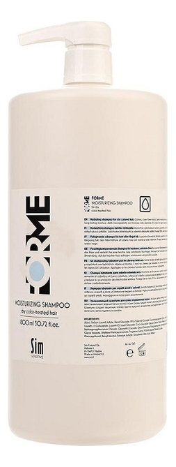 

Шампунь для волос увлажняющий Forme Moisturizing Shampoo: Шампунь 1500мл, Шампунь для волос увлажняющий Forme Moisturizing Shampoo