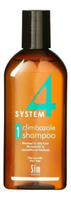 

Шампунь для нормальных и жирных волос No1 System 4 Climbazole Shampoo: Шампунь 215мл, Шампунь для нормальных и жирных волос No1 System 4 Climbazole Shampoo