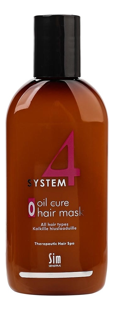 

Маска для волос Терапевтическая System 4 Oil Cure Hair Mask: Маска 100мл, Маска для волос Терапевтическая System 4 Oil Cure Hair Mask
