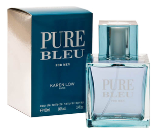 Karen Low pure bleu купить элитный мужской парфюм в Москве, оригинальные  духи класса люкс для мужчин по лучшей цене, смотреть фото и отзывы на