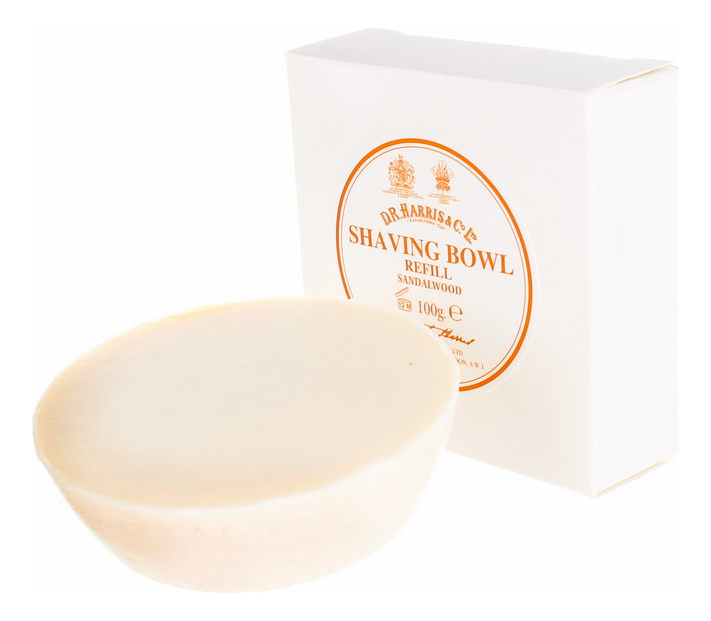 

Твердое мыло для бритья Shaving Bowl 100г: Sandalwood (сандаловое дерево), Твердое мыло для бритья Shaving Bowl 100г