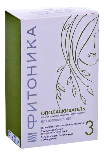 

Ополаскиватель для жирных волос No 3 Фитоника 20*1,5г