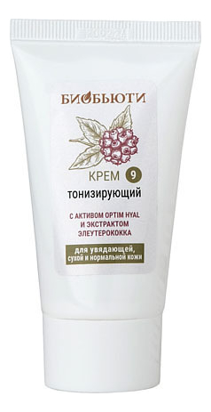 

Тонизирующий крем для лица с экстрактом элеутерококка Био 50мл